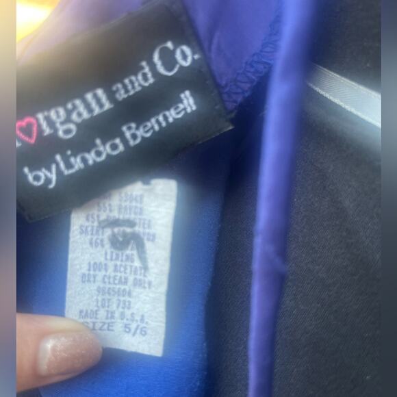 Y2K Satin Fairy Glitter Velvet Embroidered Halter Babydoll Slip Dress S Hoco - Picture 7 of 7